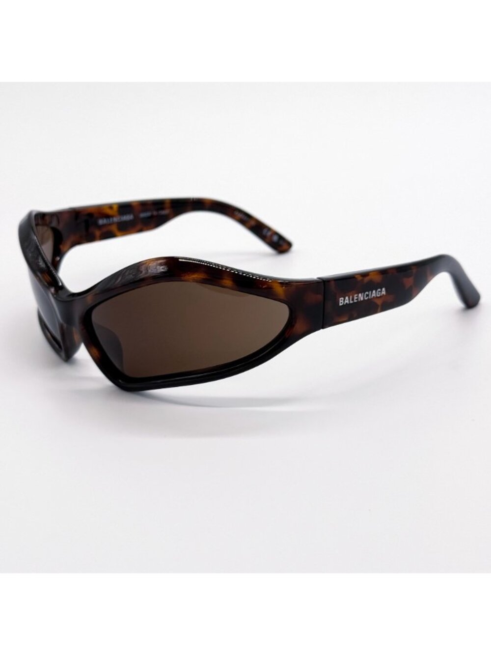 NEW BALENCIAGA BB0314S 002 SUNGLASSES HAVANA UNISEX GEOMETRIC EYEWEAR BALENCIAGA - Picture 6 of 9